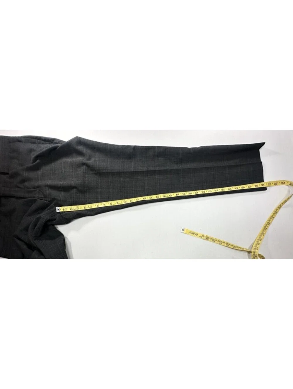 Banana Republic Slim Fit Flat Dress Pants Gray Mens 34/32